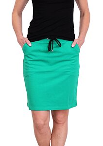 Dámská sukně s širokou gumou v pase Sabatti 23021 zelená