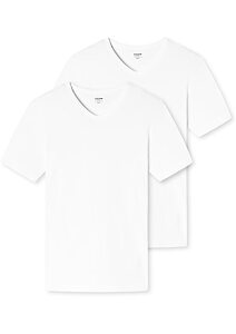 Pánské podvlékací tričko Uncover by Schiesser 173906 bílé 2 pack