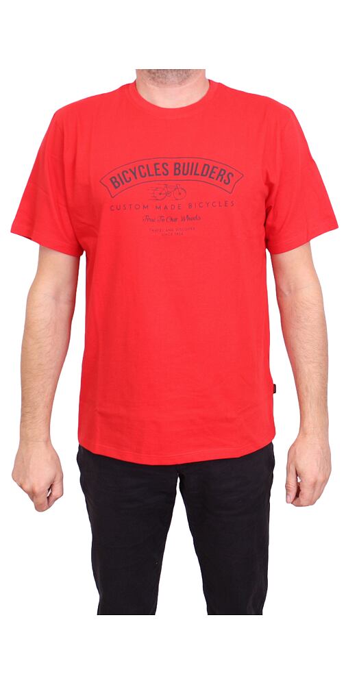 Pánské tričko s krátkým rukávem Orange Point 5258 červená