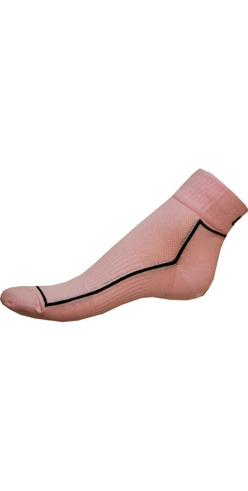Ponožky Gapo Fit Antibak - světle růžová