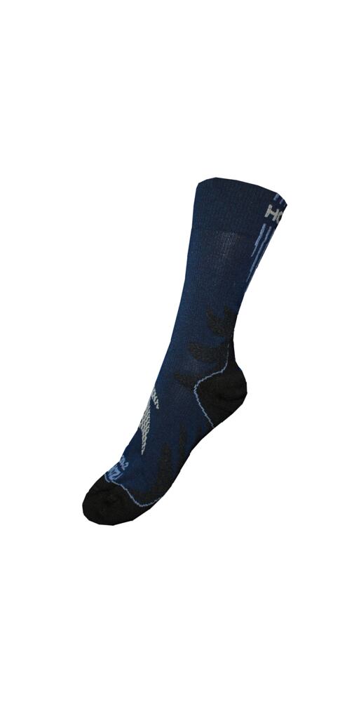 Ponožky Hoza H3601 - tm. modrá