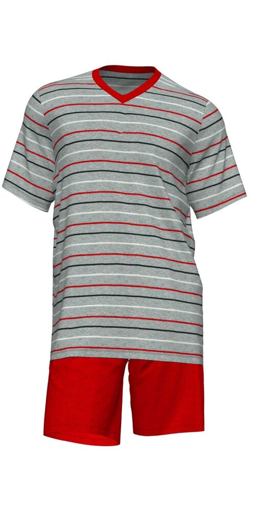 Pánské pyžamo Oneira 5535 - červená