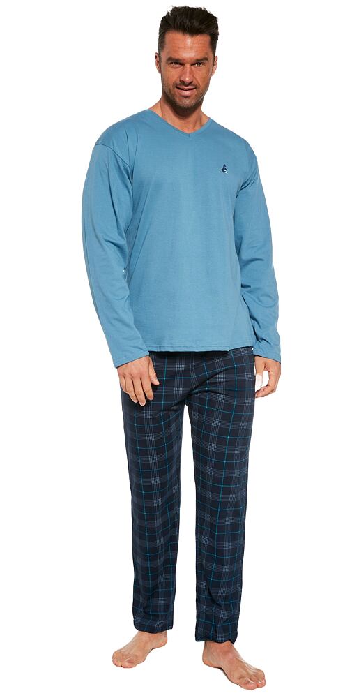 Dlouhé pyžamo muže Cornette Derby jeans