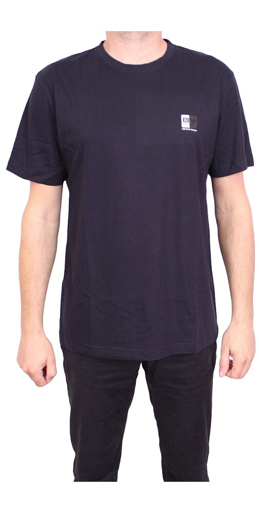 Pánské tričko s krátkým rukávem Scharf SFZ23050 navy