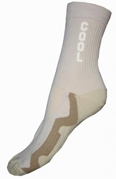 Ponožky Gapo Sporting Cool béžová