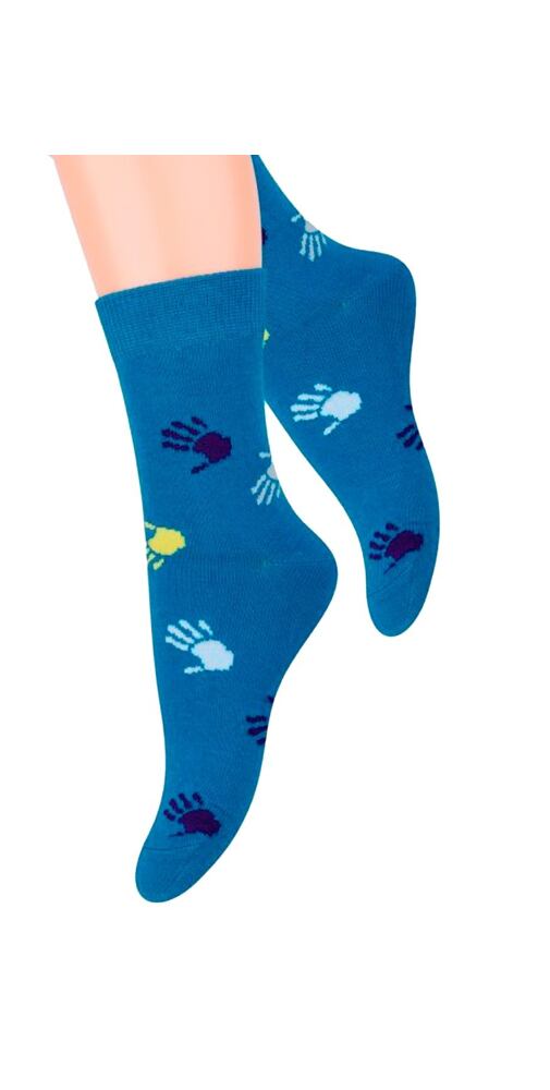Dětské ponožky Steven 108014 - modrá