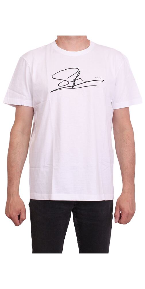 Pánské tričko s krátkým rukávem Scharf SFZ24051 bílé