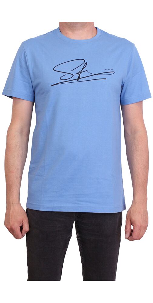 Pánské tričko s krátkým rukávem Scharf SFZ24051 modré