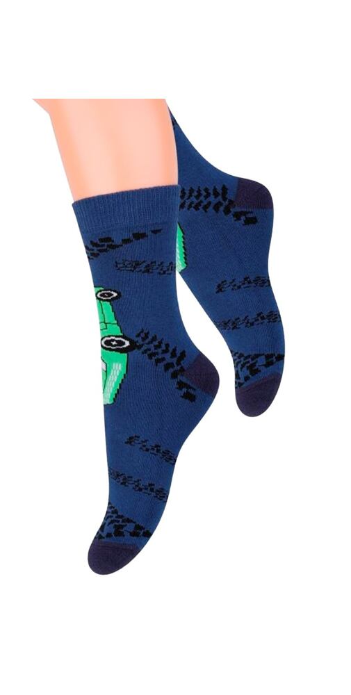 Dětské ponožky Steven 120014 - modrá
