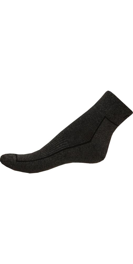 Ponožky Gapo Fit Antibak - tmavý melír