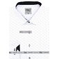 Košile s dlouhým rukávem AMJ Comfort VDBR 1324 bílo-černá