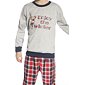 Dětské pyžamo Cornette Kids - Winter šedá
