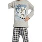 Dětské pyžamo Cornette Kids - Top Of The World šedá