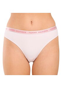Dámská tanga Tommy Hilfiger UW0UW04889 sv.růžová