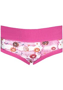 Bavlněné dívčí kalhotky Emy Bimba B2770 rosa fluo