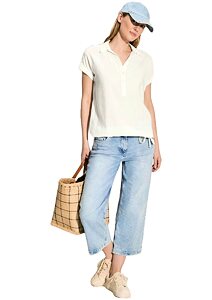 Dámská lehká košile Cecil 344838 cream
