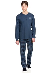 Vamp - Pohodlné dvoudílné pánské pyžamo 15690