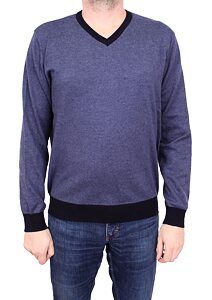 Pánský svetr m.x.o. 24513 jeans