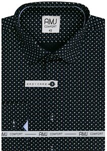 Košile s dlouhým rukávem AMJ Comfort VDBR 1235 navy