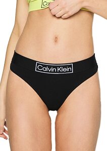 Tanga pro ženy Calvin Klein Reimagined Heritage QF6774E noční modř