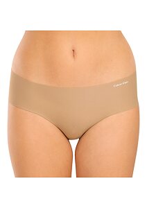 Dámské kalhotky laserem střižené Calvin Klein QD5148E mocca