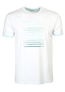 Bílé pánské tričko PakoJeans Sea
