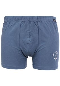 Pánské boxerky bavlna/lycra Andrie PS 5827 petrol