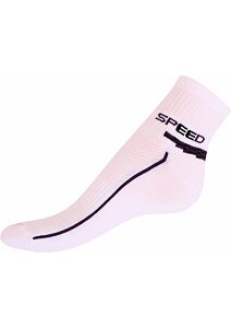 Ponožky Gapo Fit Speed bílofialová