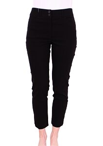 Dámské strečové kalhoty Ewa 055 černé