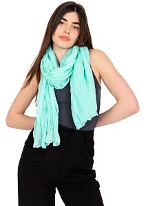 Jednobarevný šátek pro ženy CH1905 mint