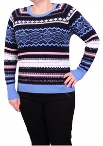 Trendy dámský svetr 452F-849E vzor