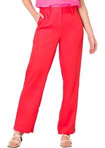 Ležérní kalhoty Yest Wild Fit pro ženy 0003705 korál