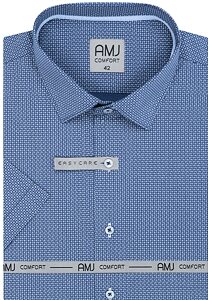 Elegantní košile pro muže AMJ Comfort VKBR 1284 modrá