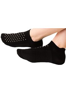 Kotníčkové ponožky Steven 149050 černé