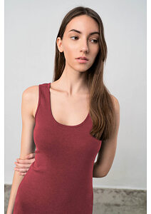 Vamp - DRESS 97% COTTON - 3% ELASTANE