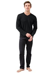 Klasické pánské pyžamo Vamp 21663