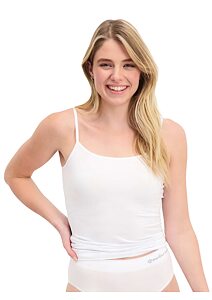 Bambusová dámská košilka Bamboo basics Vera bílá