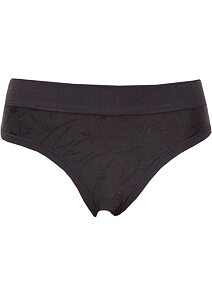 Jednobarevné dámské kalhotky Andrie PS 2856 černé