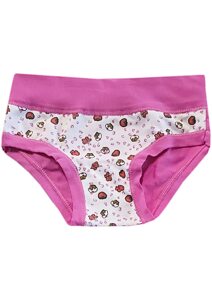 Dívčí kalhotky s obrázky Emy Bimba B2671 rosa fluo