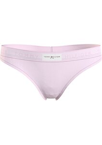 Dámská tanga Tommy Hilfiger bikini UW0UW04812 sv.růžové