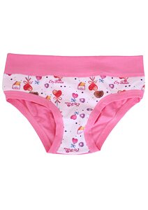 Bavlněné dívčí kalhotky Emy Bimba B2839 pink