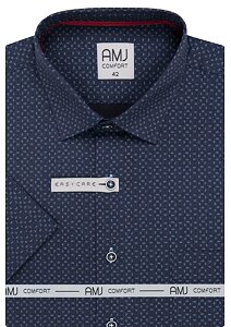 Elegantní košile pro muže AMJ Comfort VKBR 1376 inkoust