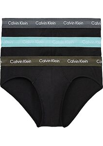 Slipy Calvin Klein 3 pack Moder Cotton Stretch U2661G 6EW