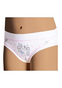 Dívčí spodní kalhotky s obrázky Piccoli Risvegli B922  pink
