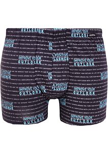 Mladistvé pánské boxerky Andrie PS 5732 navy