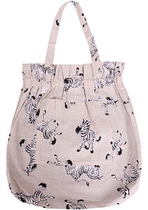 Plátýnková taška Bronx 0029 zebra