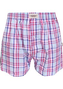 Moderní plátýnkové trenýrky Climber 3100C20 pink kostička