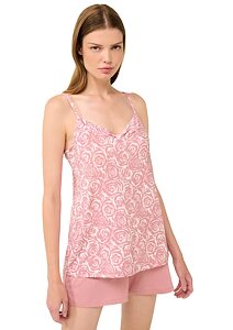Dámské dvoudílné pyžamo Vamp 22008 pink blush