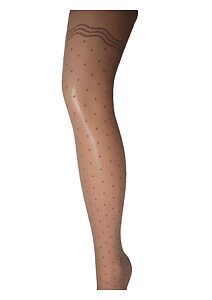 Dámské silonky se vzorem Knittex Pebble 20Den tělové
