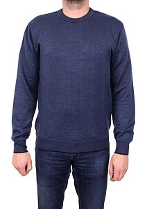Pánský svetr s kulatým výstřihem  Jordi 506 navy